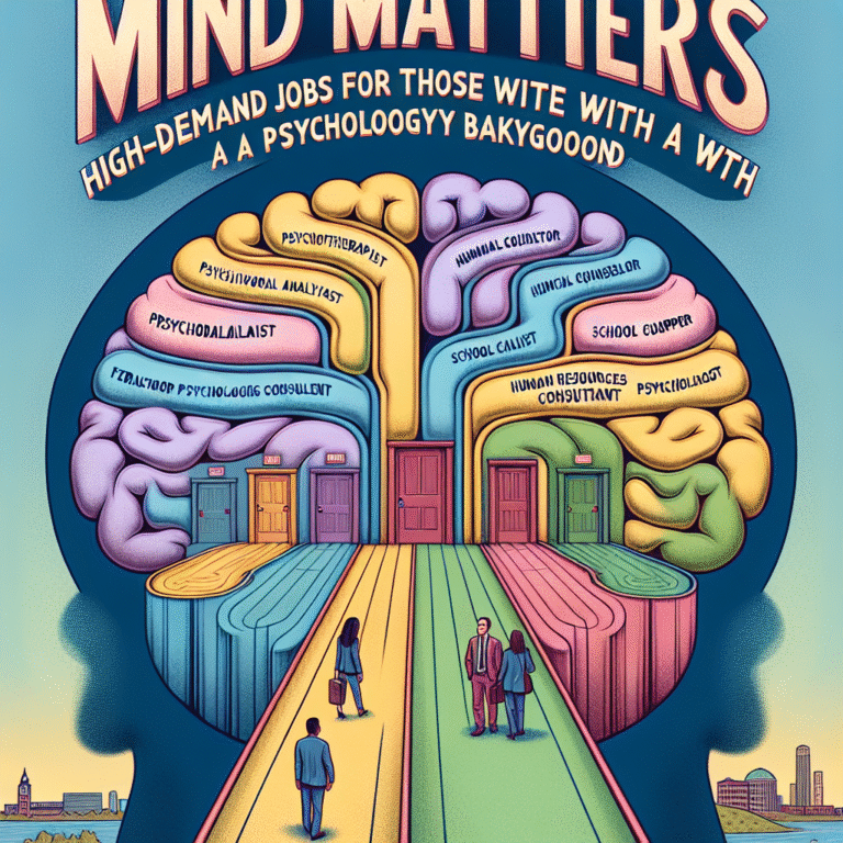 Psychology degree jobs