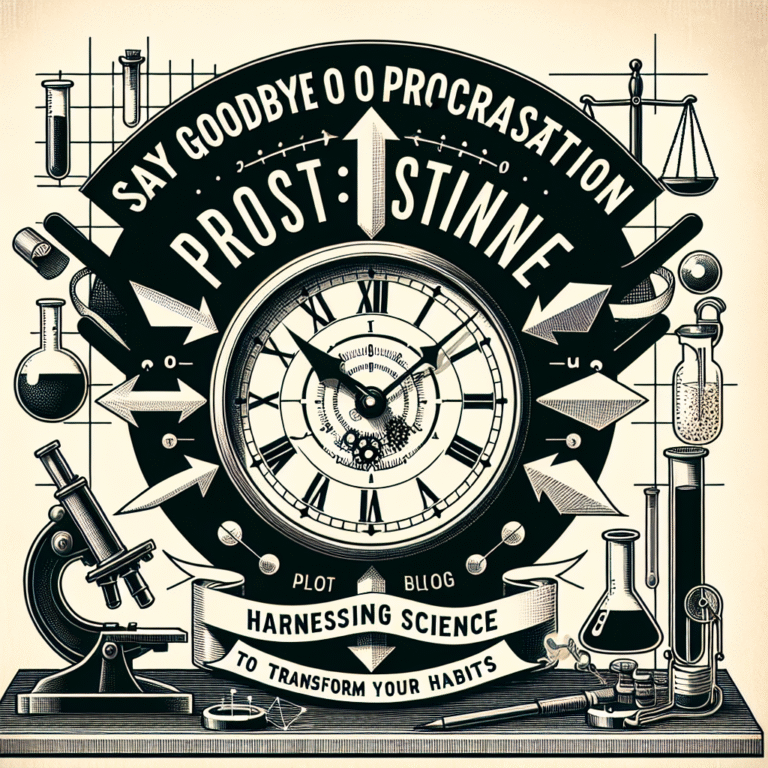 Say Goodbye to Procrastination: Harnessing Science to Transform Your Habits