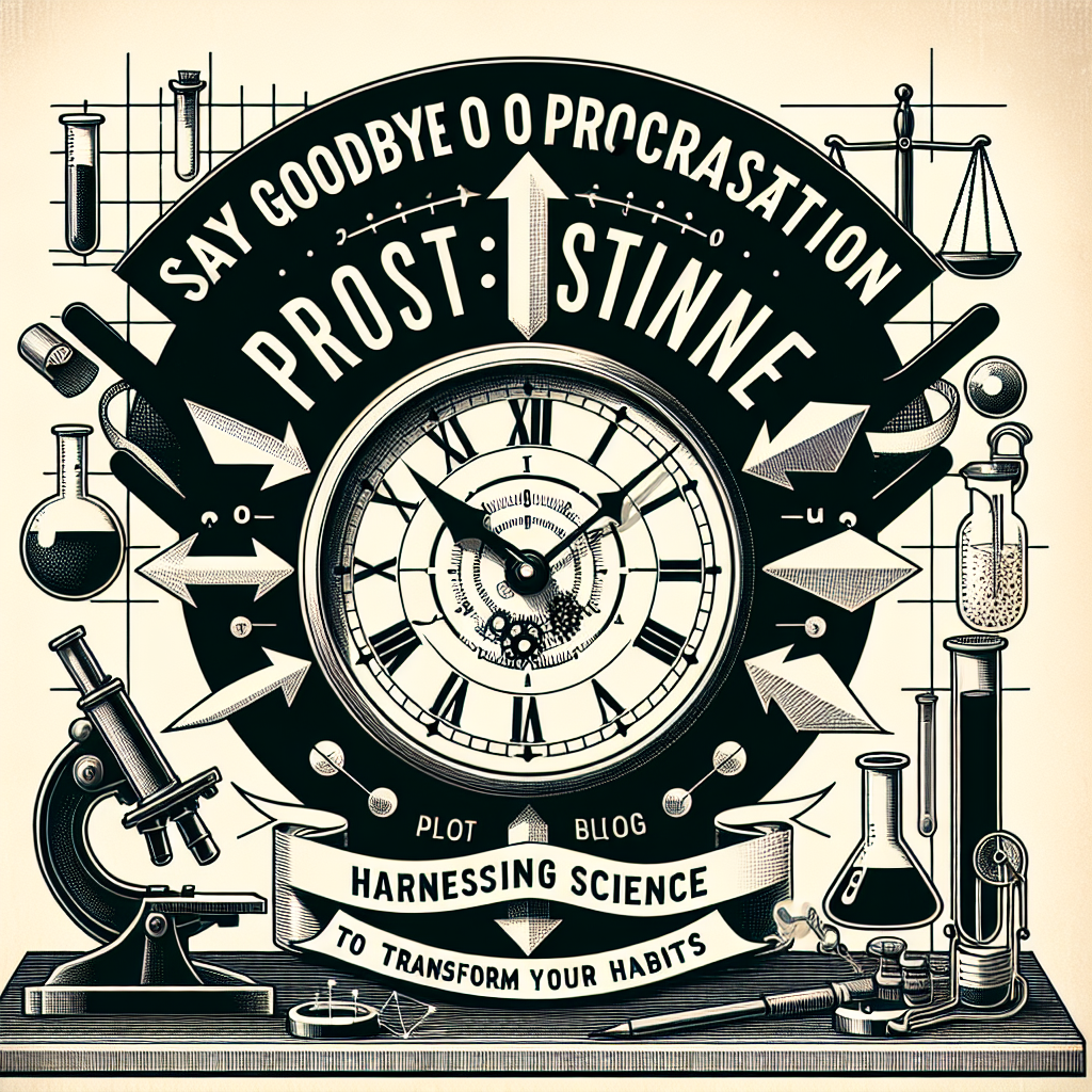 Say Goodbye to Procrastination: Harnessing Science to Transform Your Habits
