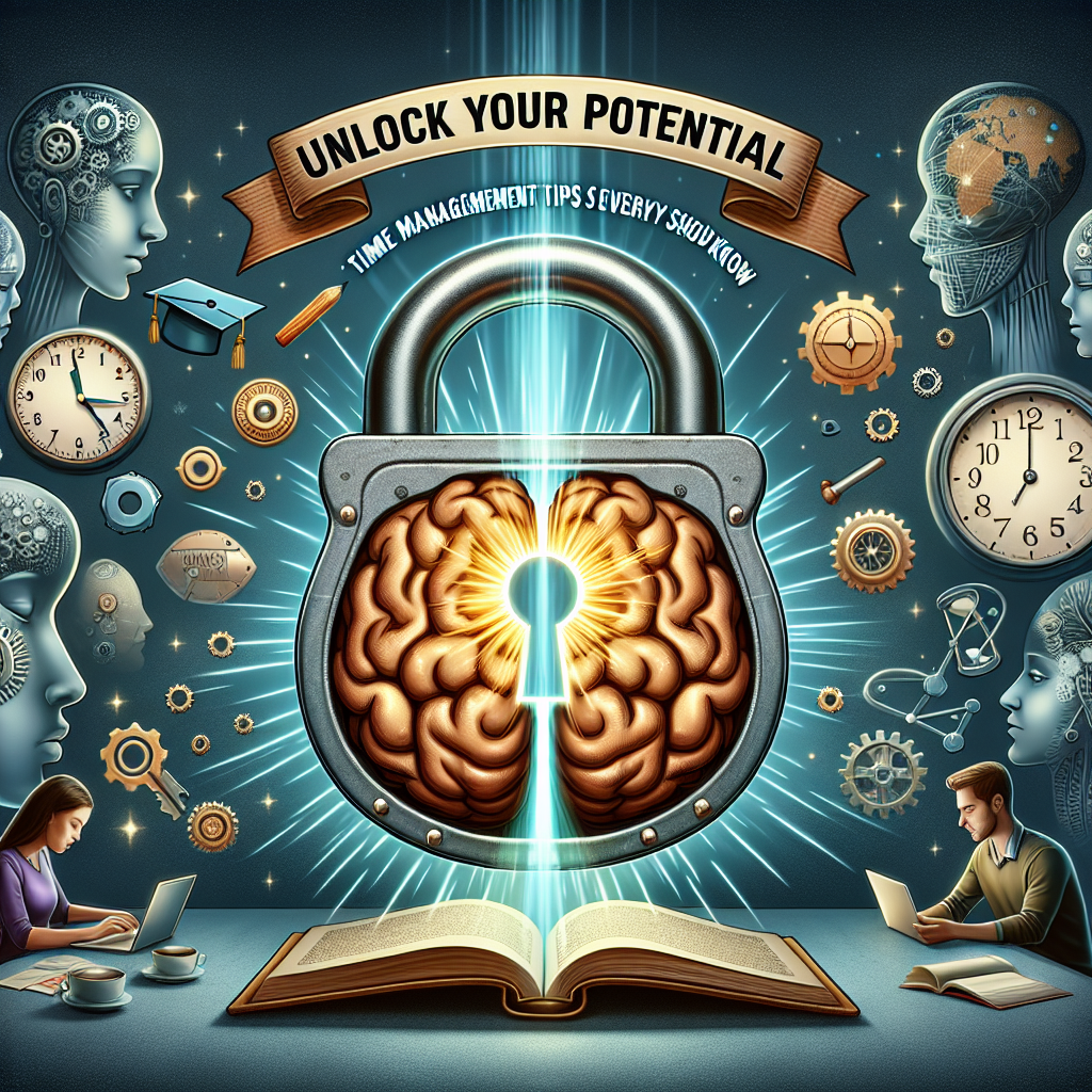 Time management strategies for students