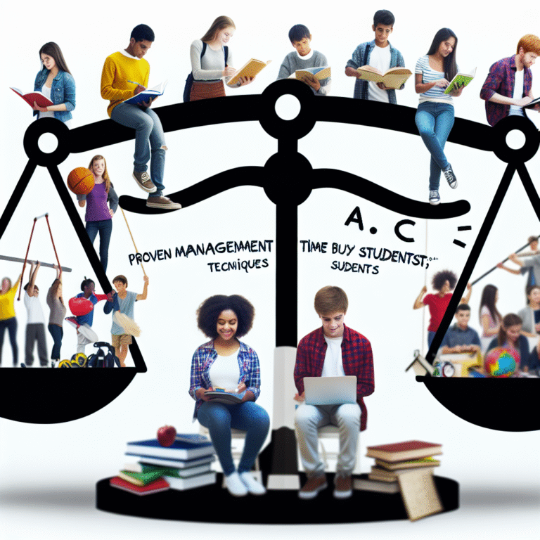 Time management strategies for students