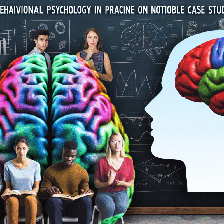 Behavioral Psychology Case Studies