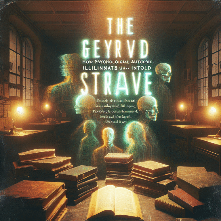 Psychological Autopsy