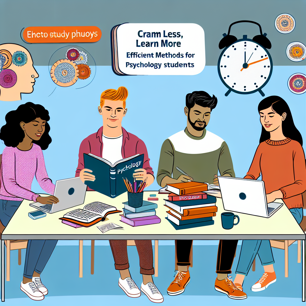Study techniques for psychology students