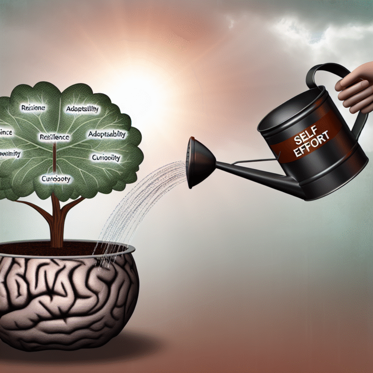 Developing a personal growth mindset