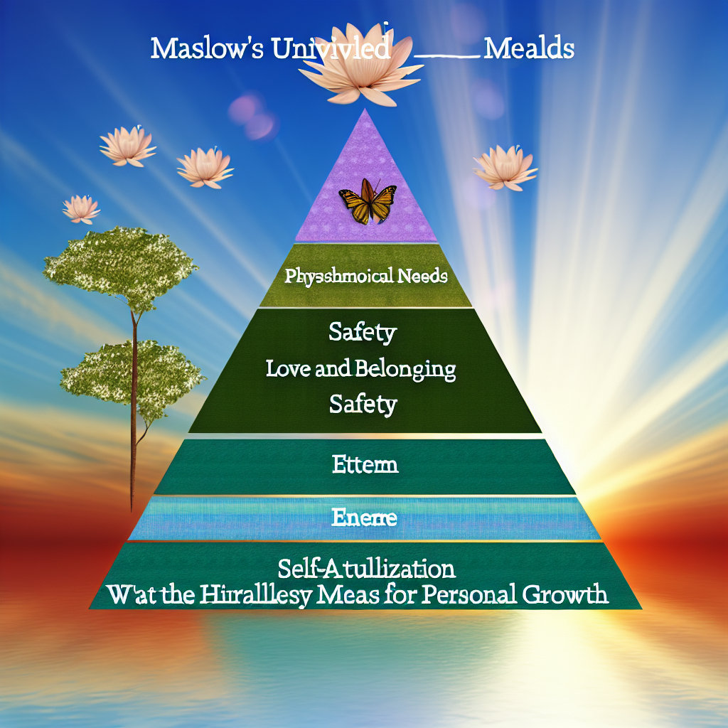 Understanding Maslowʼs hierarchy of needs