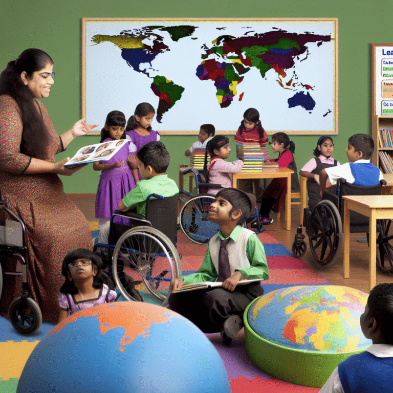 Lesson plans for children with learning disabilities