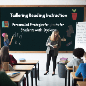 Teaching reading to students with dyslexia