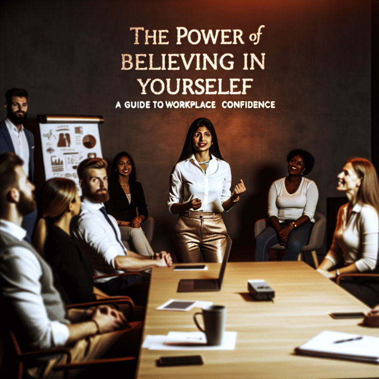 Building self-confidence in the workplace
