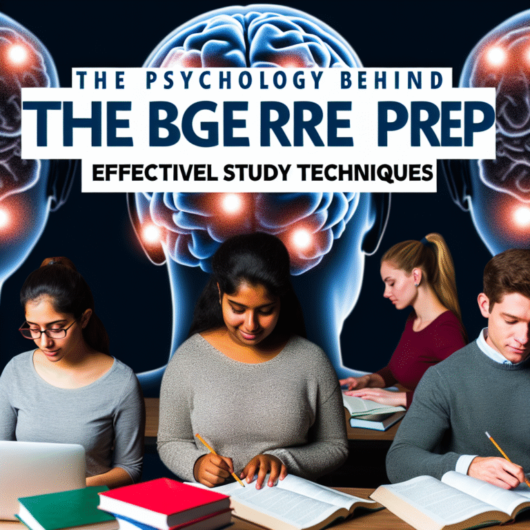 Preparing for the GRE psychology subject test