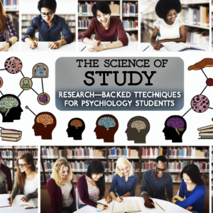 Study techniques for psychology students