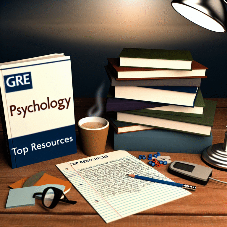 Preparing for the GRE psychology subject test