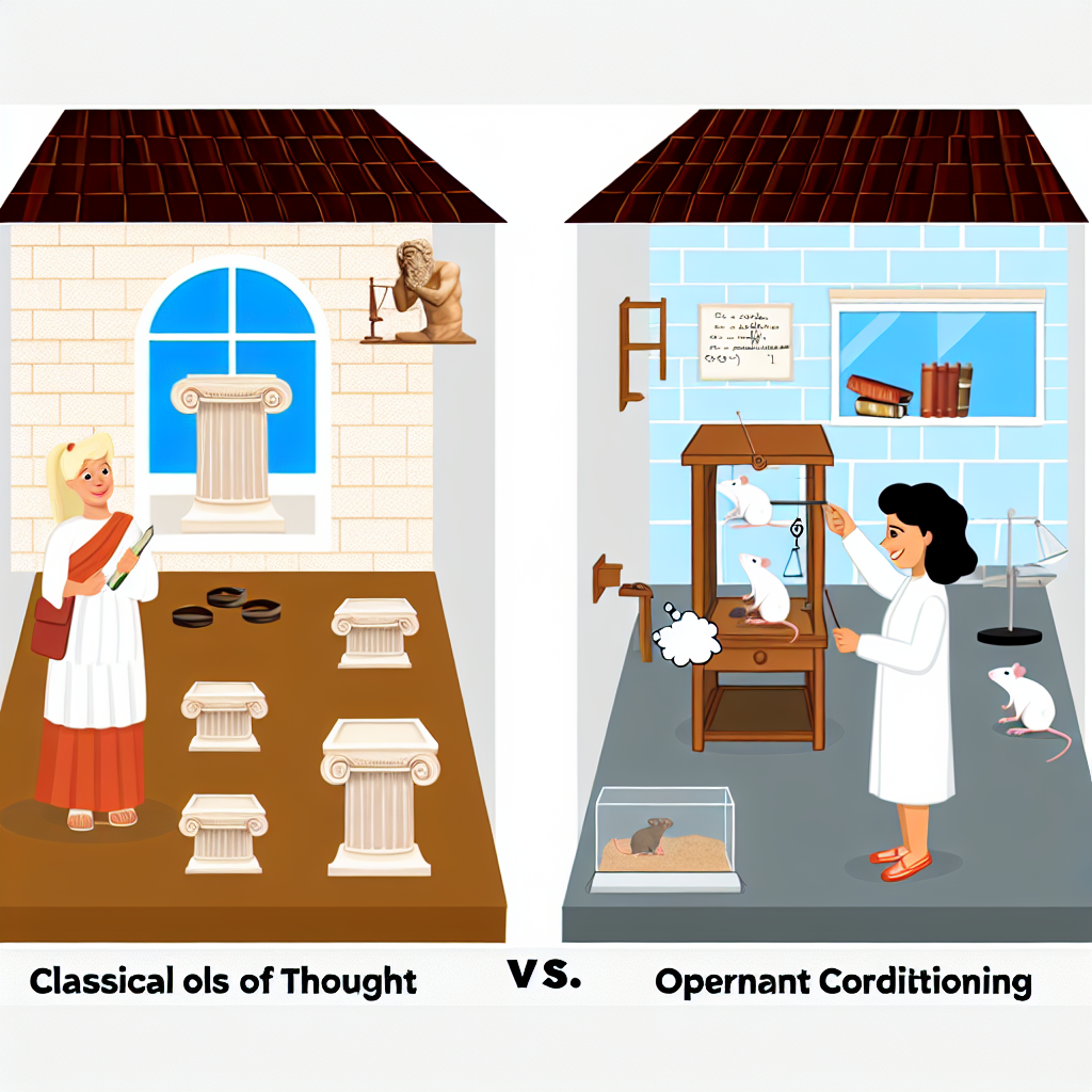 Differences between classical and operant conditioning