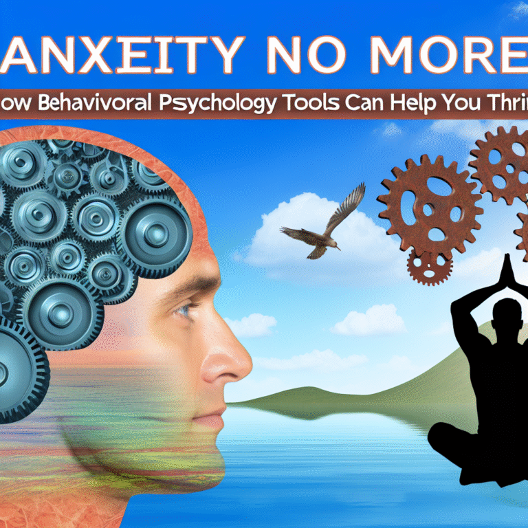 Behavioral Psychology Techniques For Anxiety