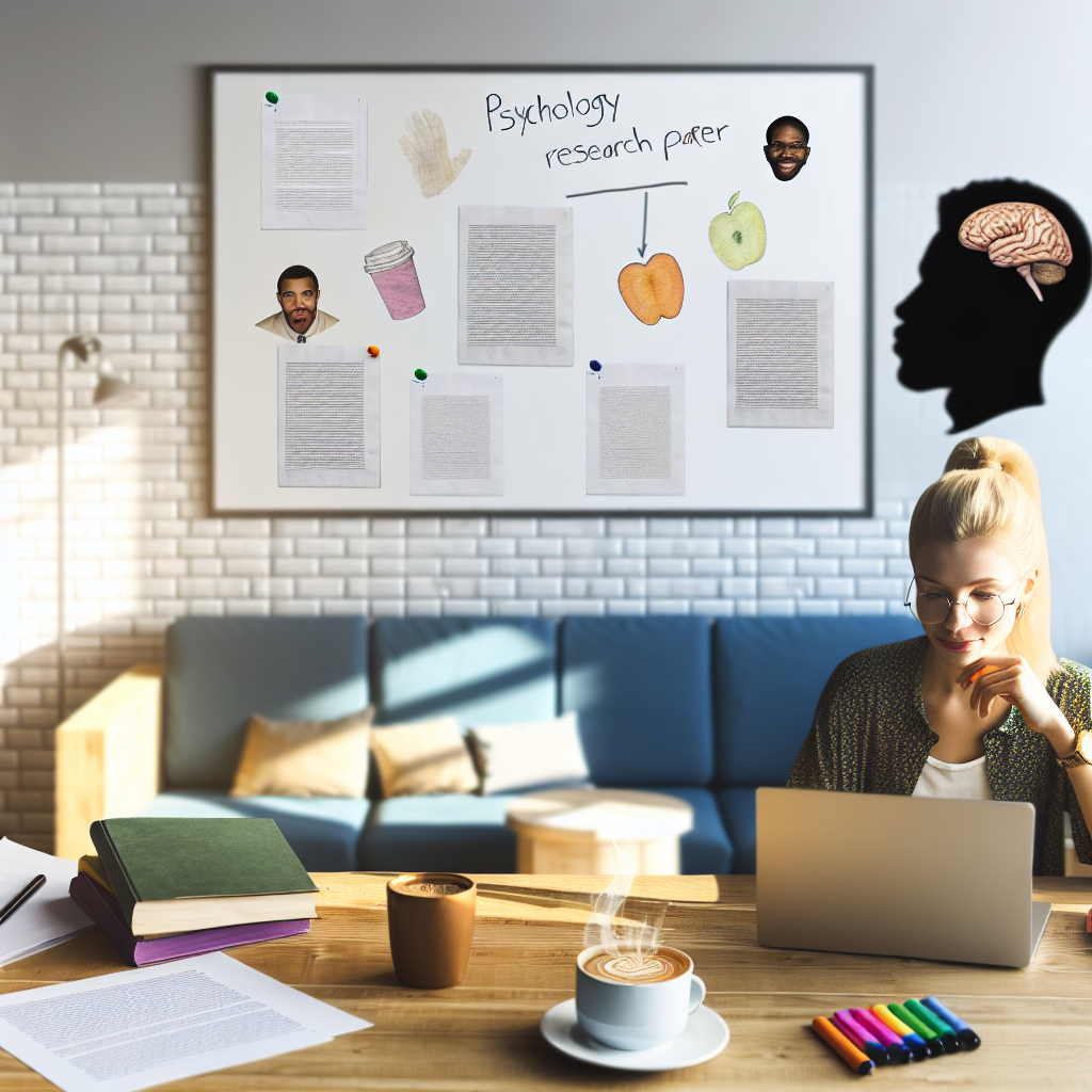 Tips for writing a psychology research paper