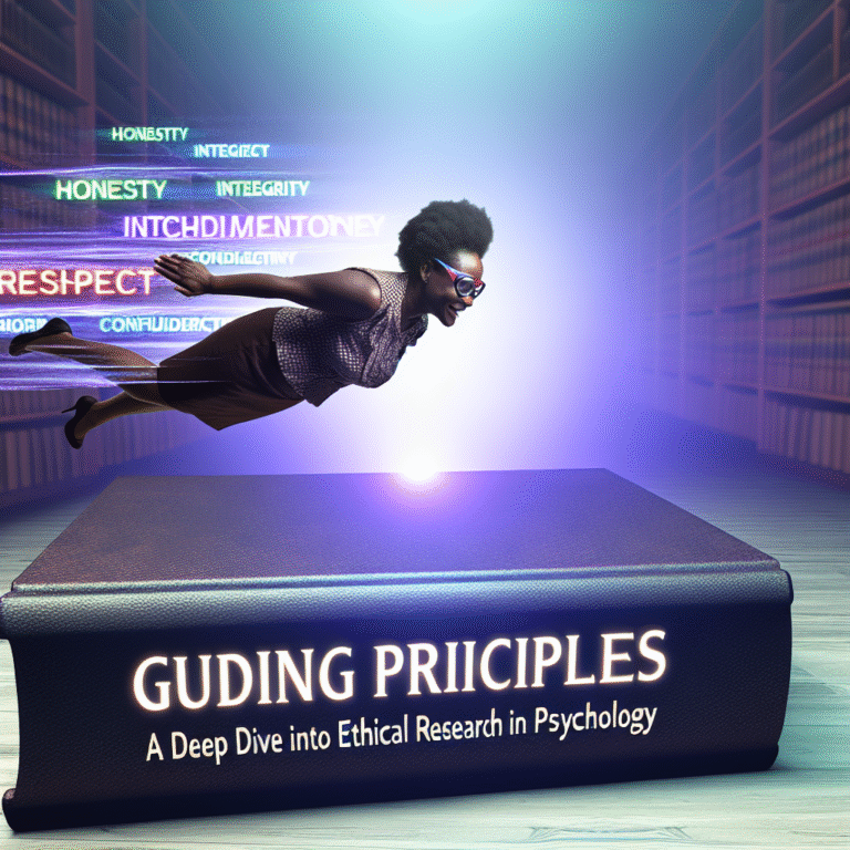 Understanding ethical guidelines in psychological research