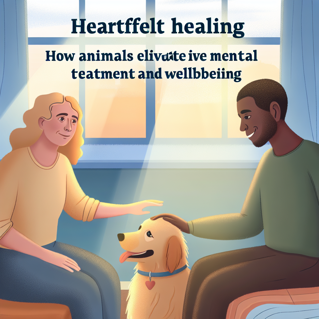 The benefits of therapy animals for mental health