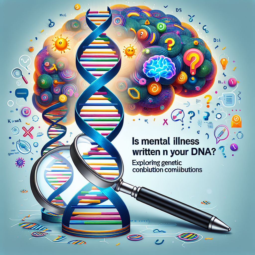 How genetics impact mental illness risks