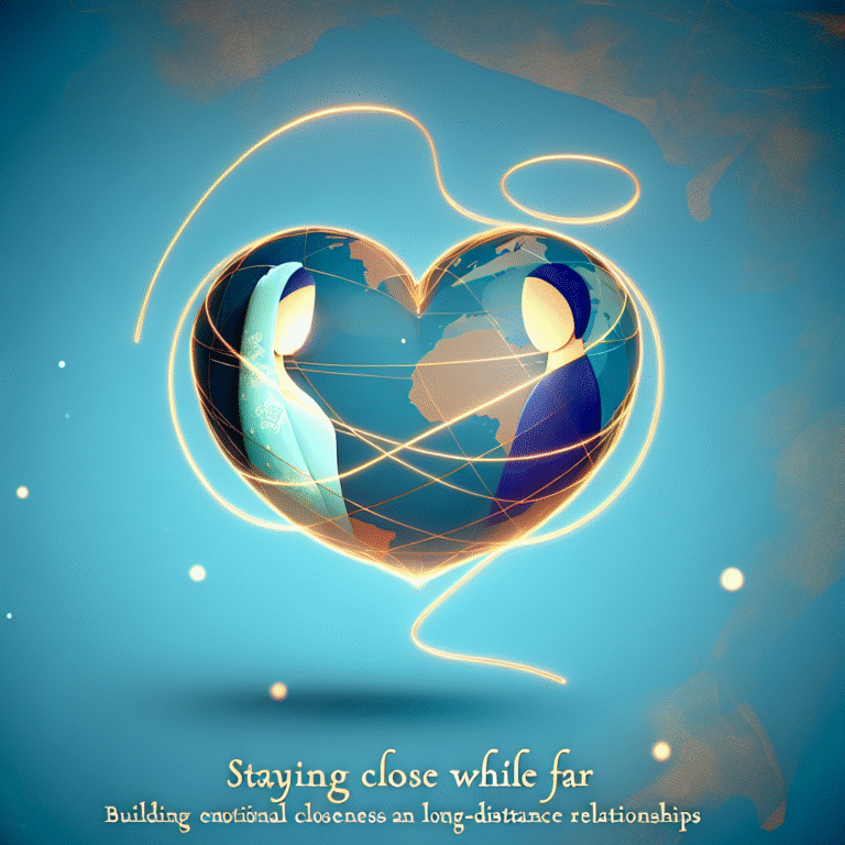 Building intimacy in long-distance relationships