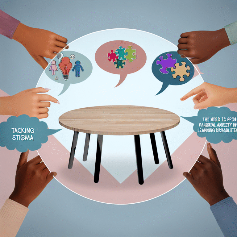 Anxiety in parents of kids with learning disabilities