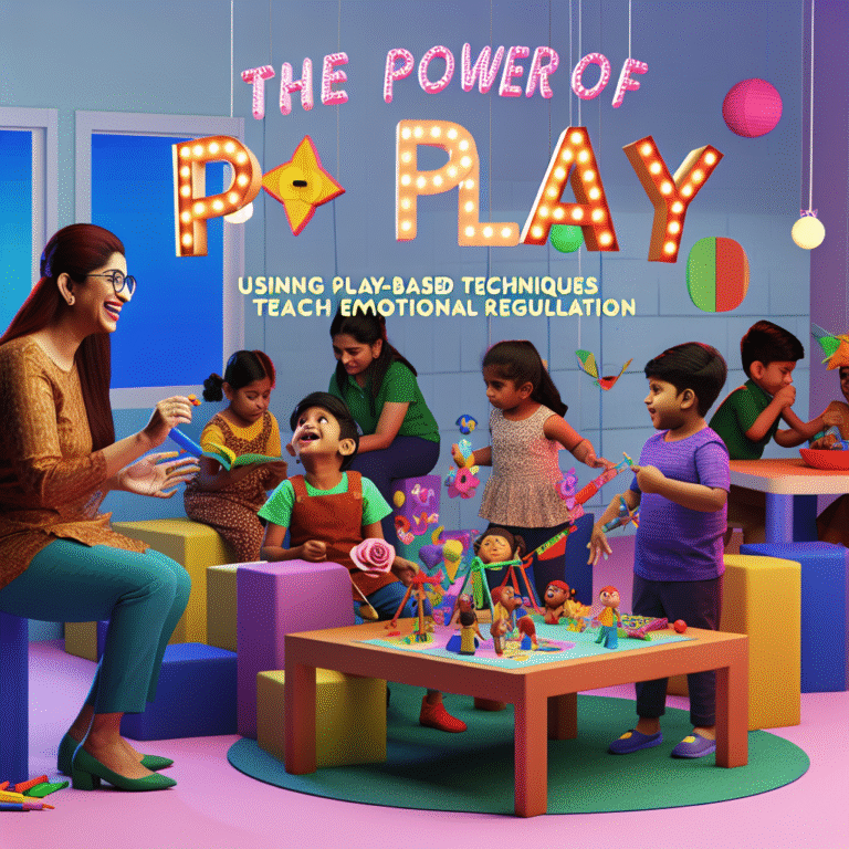 Emotional regulation techniques for children