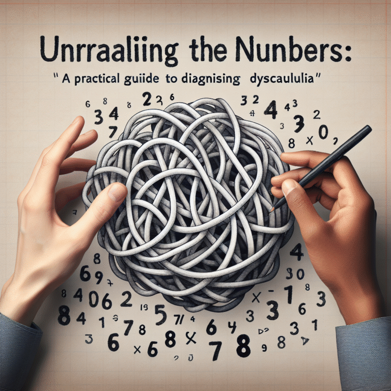 How to diagnose dyslexia and dyscalculia.