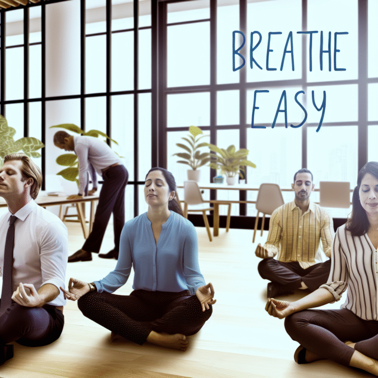 Stress-relief activities for busy professionals