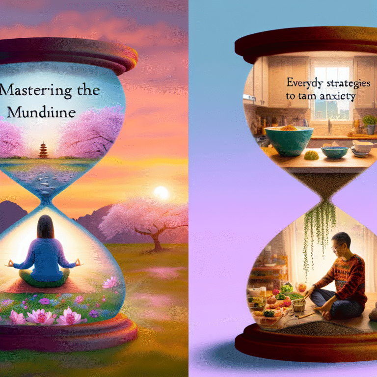 Managing anxiety in daily life