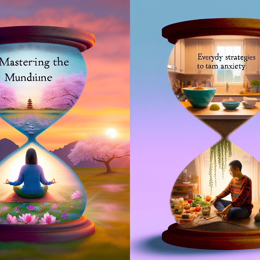 Managing anxiety in daily life