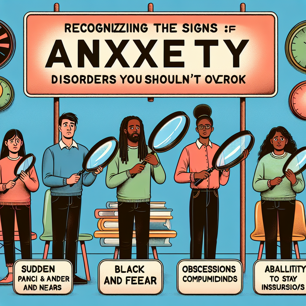 Early signs of anxiety disorders you shouldn’t ignore