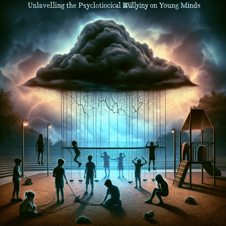 The psychological effects of bullying on children and teens