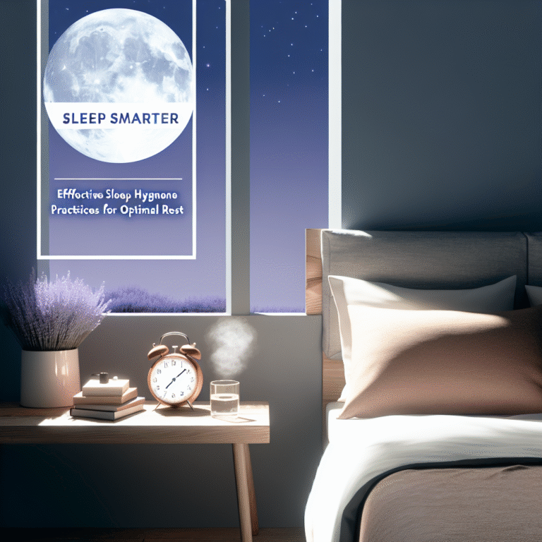 Improving sleep hygiene for better rest