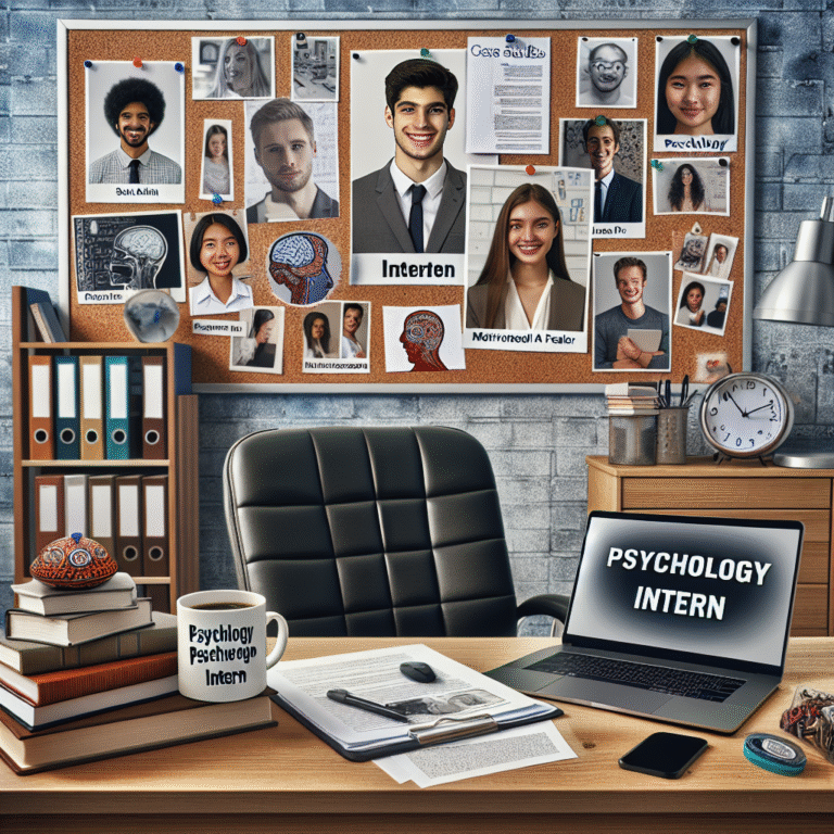 Psychology internships