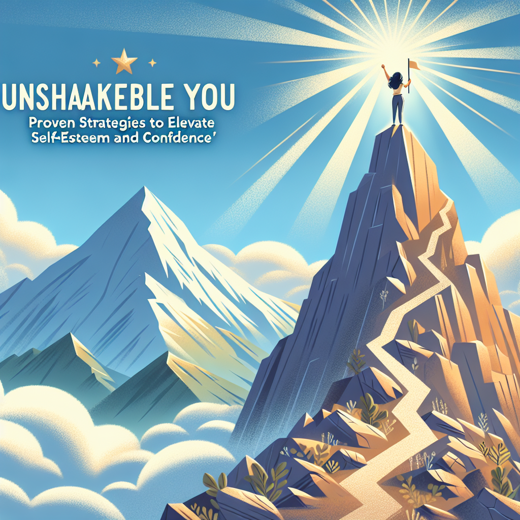 Proven strategies to boost self-esteem and confidence