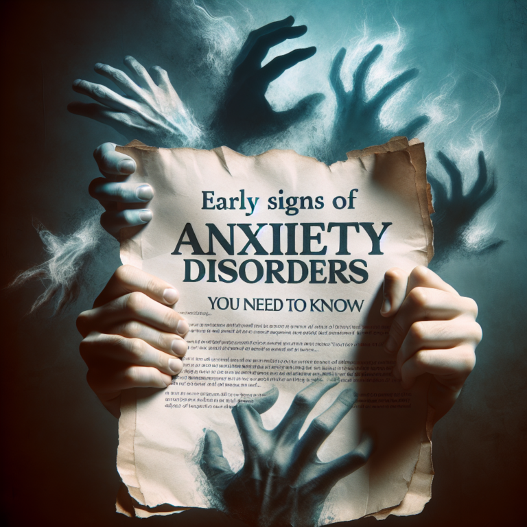 Early signs of anxiety disorders you shouldn’t ignore