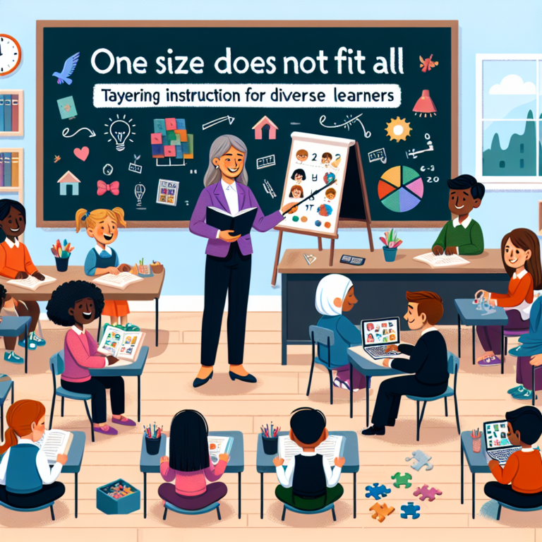 Managing diverse learning needs in the classroom.