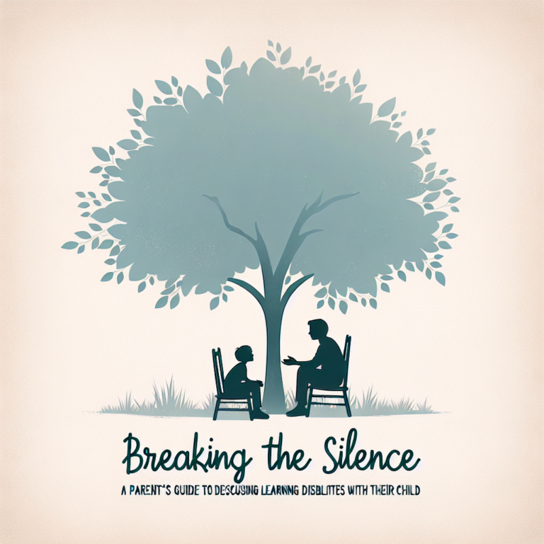 How to talk to your child about their learning disability