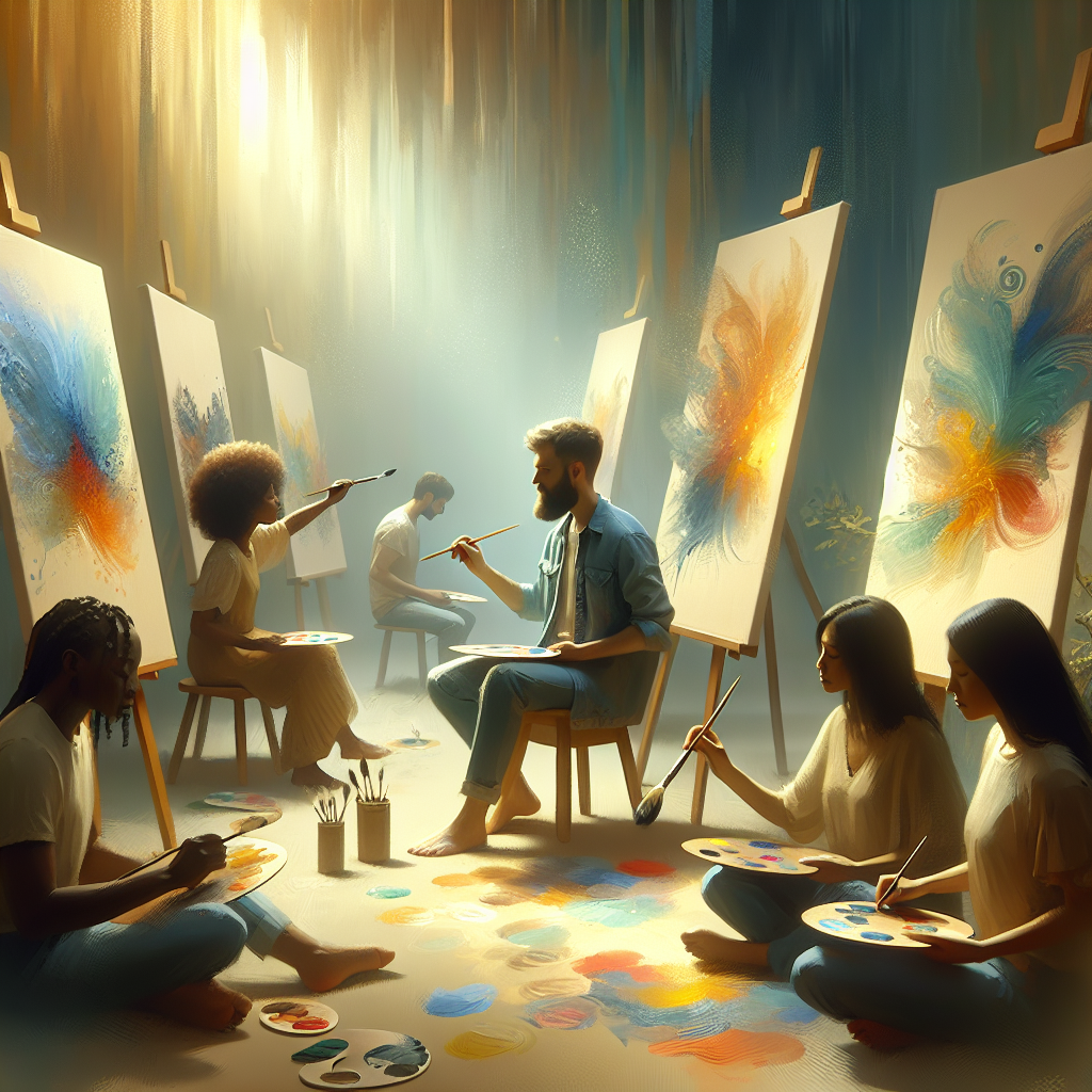 Art therapy activities for anxiety