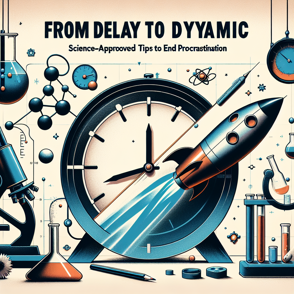 From Delay to Dynamic: Science-Approved Tips to End Procrastination