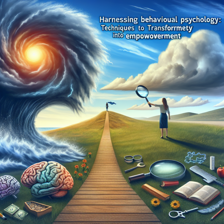 Behavioral Psychology Techniques For Anxiety