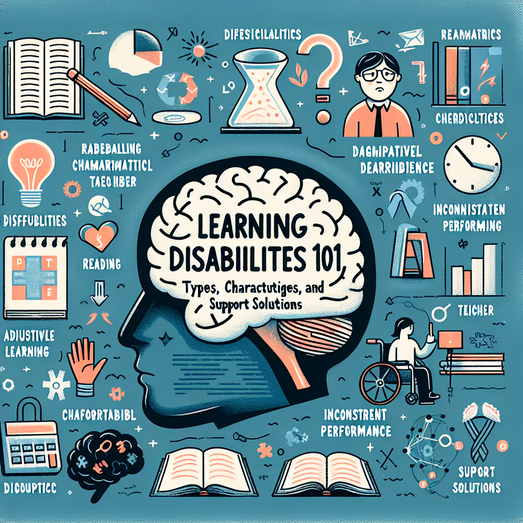 Types of learning disabilities