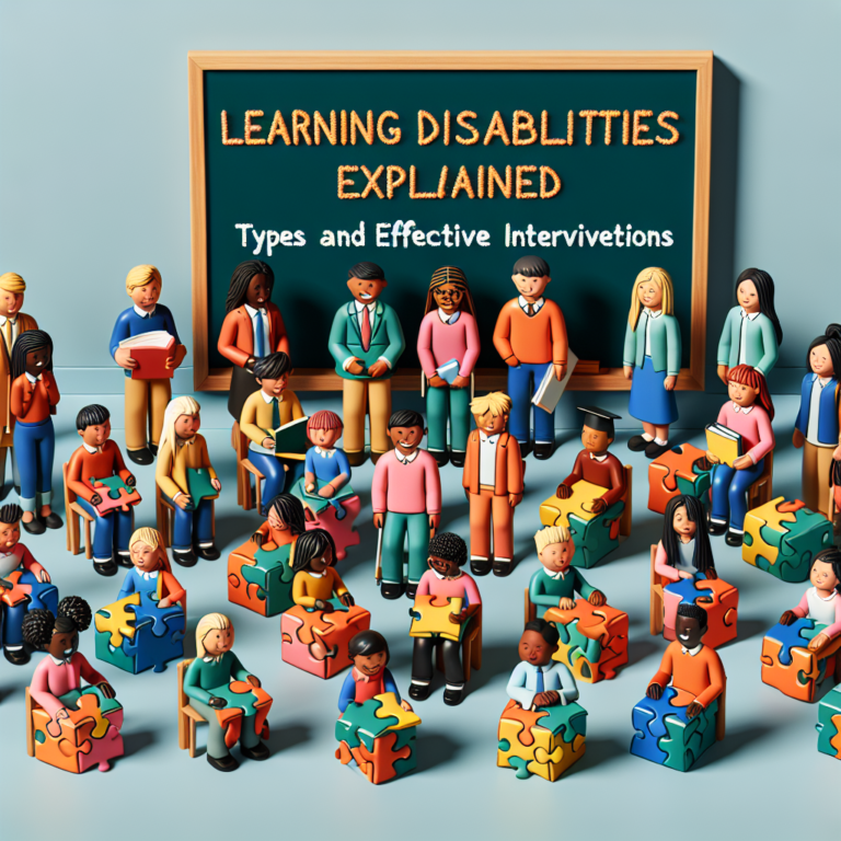 Types of learning disabilities