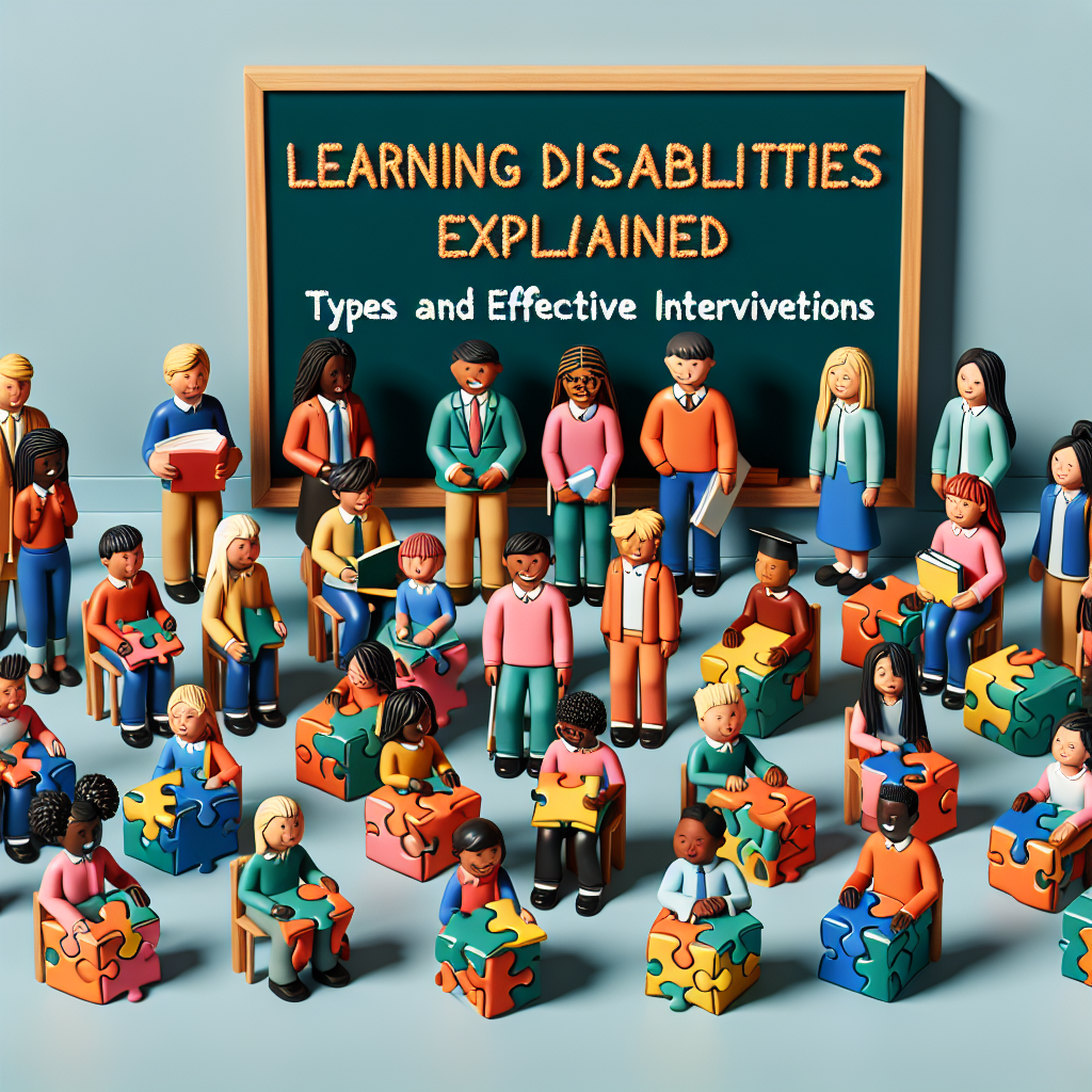 Types of learning disabilities
