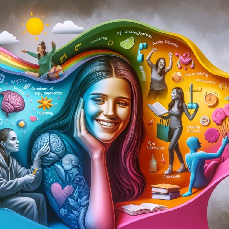 Symptoms of high-functioning depression