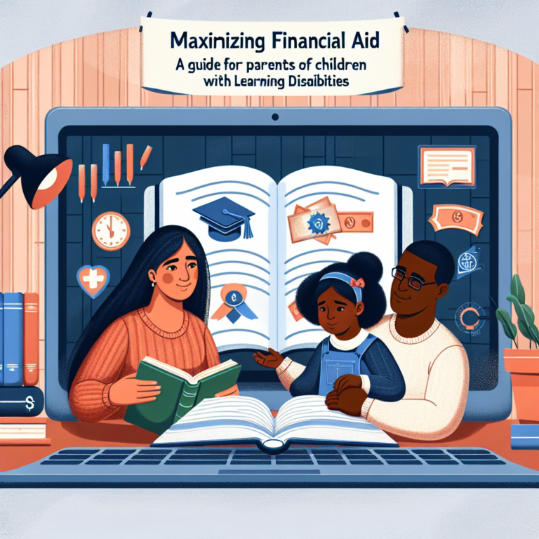 Financial support for parents of learning-disabled children