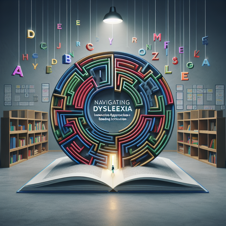 Teaching reading to students with dyslexia
