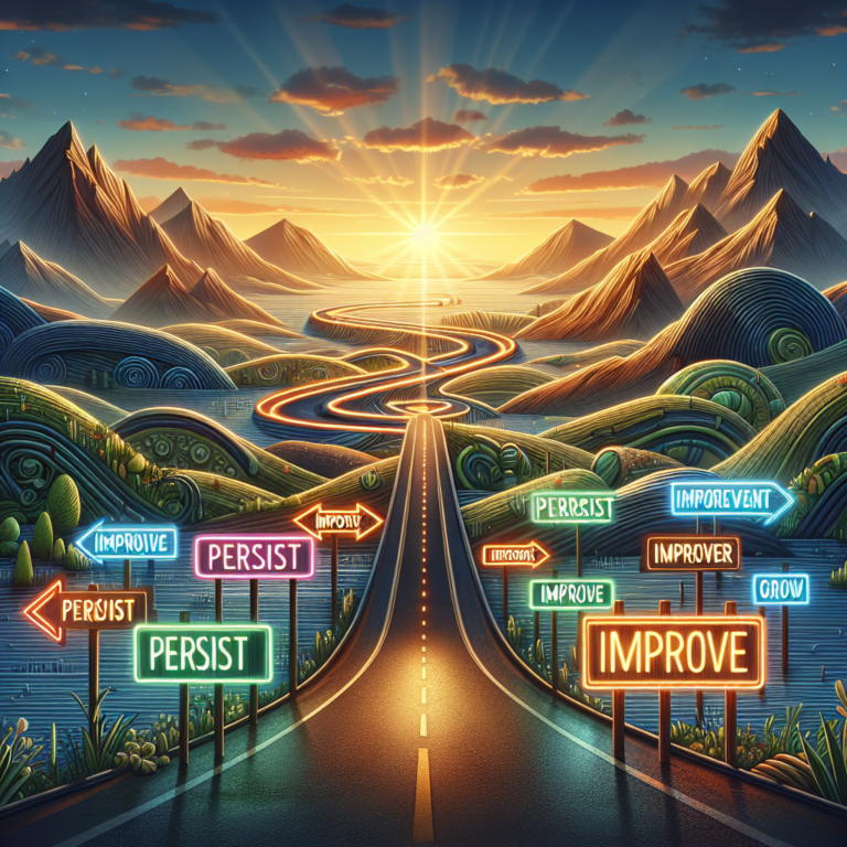 Building resilience through self-improvement