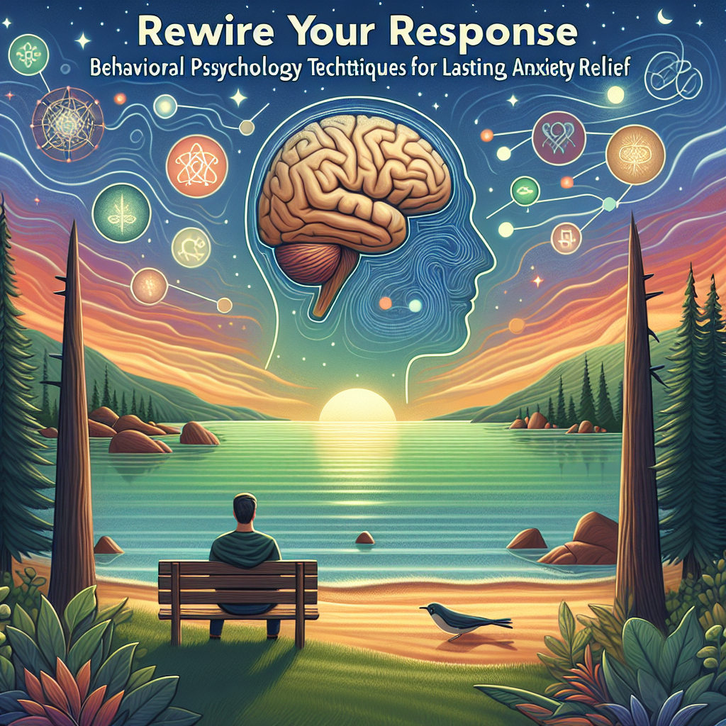 Behavioral Psychology Techniques For Anxiety