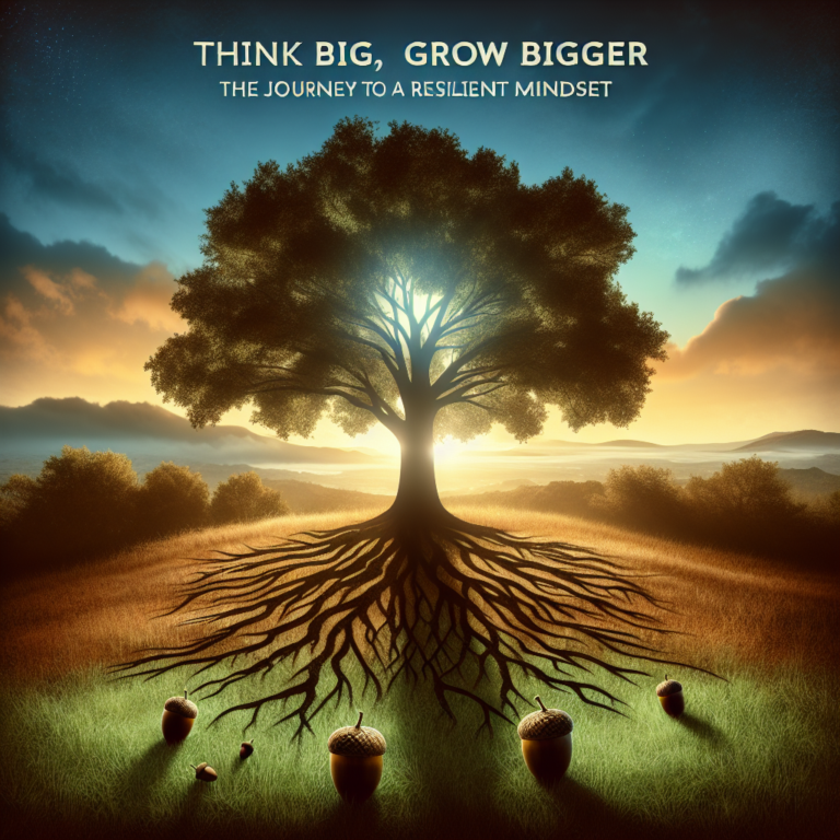 Developing a personal growth mindset