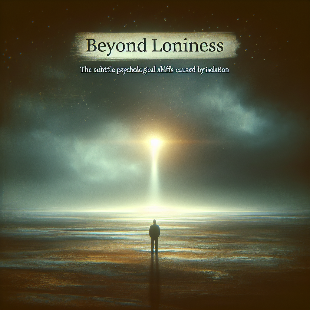 The hidden psychological effects of long-term isolation